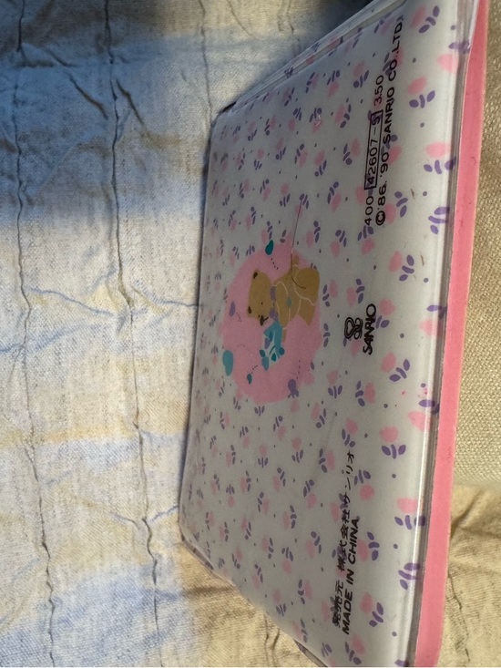 Vintage 1990 Sanrio Tweedle Dee Dee Teddy Bear Wallet - Picture 8 of 10